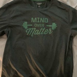 Crossfit - mind over matter - shirt